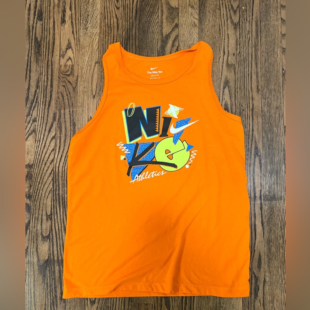 Nike Bright Orange Dri-FIT Tee